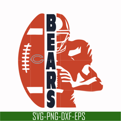 chicago bears svg, bears svg, sport svg, nfl svg, png, dxf, eps digital file nfl111028t