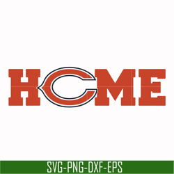 chicago bears home svg, chicago bears svg, bears svg, sport svg, nfl svg, png, dxf, eps digital file nfl111039t