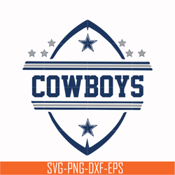 dallas cowboys ball svg, cowboys ball, nfl svg, png, dxf, eps digital file nfl05102029l