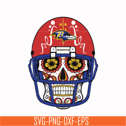 baltimore ravens skull svg, baltimore ravens svg, ravens svg, skull svg, sport svg, nfl svg, png, dxf, eps digital file