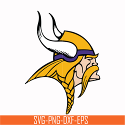 minnesota vikings logo svg, vikings svg, nfl svg, png, dxf, eps digital file nfl2310206l