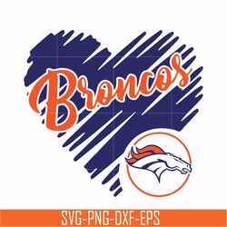 denver broncos heart svg, sport svg, nfl svg, png, dxf, eps digital file nfl2410202003t