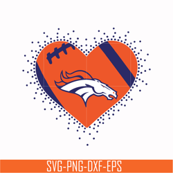 denver broncos heart svg, sport svg, nfl svg, png, dxf, eps digital file nfl2410202010t