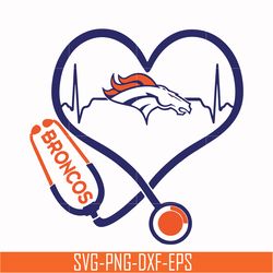 denver broncos heart svg, sport svg, nfl svg, png, dxf, eps digital file nfl2410202012t