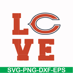 chicago bears live svg, chicago bears svg, bears svg, sport svg, nfl svg, png, dxf, eps digital file nfl111038t