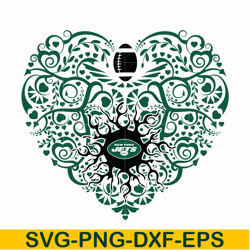 new york jets heart svg, jets heart svg, nfl svg, png, dxf, eps digital file nfl2410202l