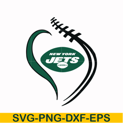 new york jets heart svg, jets heart svg, nfl svg, png, dxf, eps digital file nfl2410205l