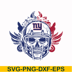 new york giants skull svg, giants skull svg, nfl svg, png, dxf, eps digital file nfl25102019l