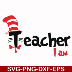 teacher i am svg, png, dxf, eps file dr00061
