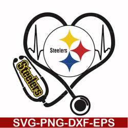 steelers it's in my dna, svg, png, dxf, eps file nfl0000179