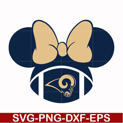 los angeles rams, svg, png, dxf, eps file nfl000024