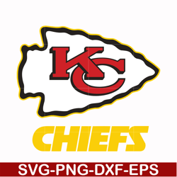 kansas city chief, svg, png, dxf, eps file nfl00006