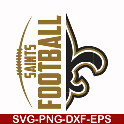 saints football, svg, png, dxf, eps file nfl000079