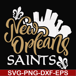 new orleans saints, svg, png, dxf, eps file nfl000080