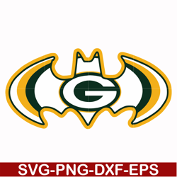 bat green bay packers svg, packers svg, nfl svg, png, dxf, eps digital file nfl02102034l