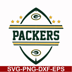 green bay packers ball svg, packers svg, nfl svg, png, dxf, eps digital file nfl02102035l