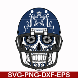dallas cowboys skull svg, skull cowboys svg, nfl svg, png, dxf, eps digital file nfl05102012l