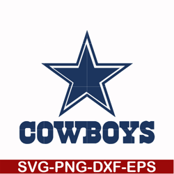 dallas cowboys logo svg, cowboys svg, nfl svg, png, dxf, eps digital file nfl05102026l