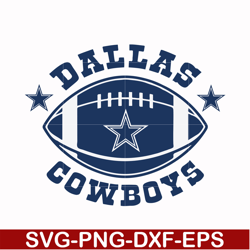 dallas cowboys ball svg, cowboys ball, nfl svg, png, dxf, eps digital file nfl05102034l