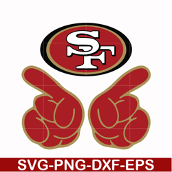 san francisco 49ers svg, 49ers svg, nfl svg, png, dxf, eps digital file nfl0710202027l