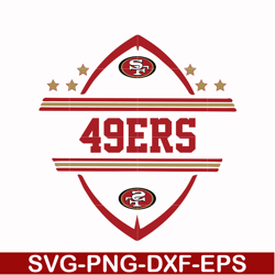 san francisco 49ers svg, 49ers svg, nfl svg, png, dxf, eps digital file nfl071020206l