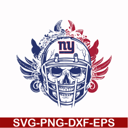 new york giants skull svg, giants skull svg, nfl svg, png, dxf, eps digital file nfl25102019l
