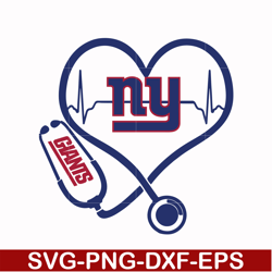 new york giants heart svg, giants heart svg, nfl svg, png, dxf, eps digital file nfl25102029l