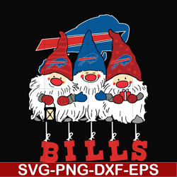 gnomes buffalo bills svg, gnomes svg, bills svg, png, dxf, eps digital file nnfl0307005