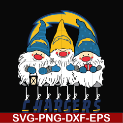 gnomes los angeles chargers svg, gnomes svg, chargers svg, png, dxf, eps digital file nnfl0307015
