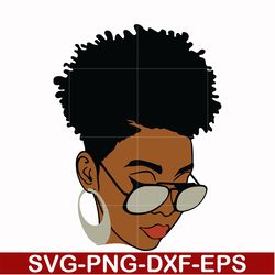unbothered black girl svg, afro woman svg, african american woman svg, png, dxf, eps file oth00017