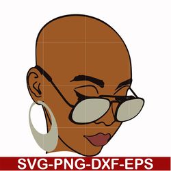 unbothered black girl svg, afro woman svg, african american woman svg, png, dxf, eps file oth0005