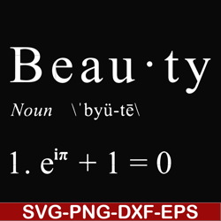beauty noun svg, png, dxf, eps digital file oth0014
