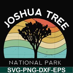 joshua tree national park svg, camping svg, png, dxf, eps digital file cmp098