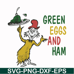 green eggs and ham svg, png, dxf, eps file dr000126