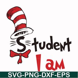 student i am svg, png, dxf, eps file dr000129