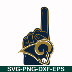 los angeles rams, svg, png, dxf, eps file nfl000018