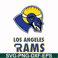 los angeles rams, svg, png, dxf, eps file nfl000019