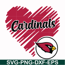 arizona cardinals heart svg, cardinals heart svg, nfl svg, png, dxf, eps digital file nfl11102035l