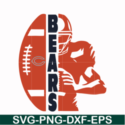 chicago bears svg, bears svg, sport svg, nfl svg, png, dxf, eps digital file nfl111028t