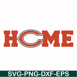 chicago bears home svg, chicago bears svg, bears svg, sport svg, nfl svg, png, dxf, eps digital file nfl111039t