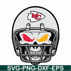 kansas city chiefs skull svg, chiefs skull svg, nfl svg, png, dxf, eps digital file nfl21102018l