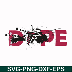 atlanta falcons dope svg, falcons svg, sport svg, nfl svg, png, dxf, eps digital file nfl2110202002t