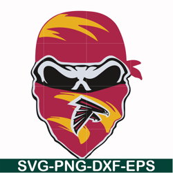 atlanta falcons skull svg, falcons svg, sport svg, nfl svg, png, dxf, eps digital file nfl2110202022t