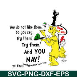 you do not like them svg, dr seuss svg, dr seuss quotes svg ds2051223259