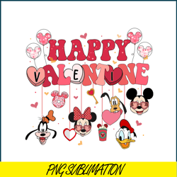 happy disney valentine png