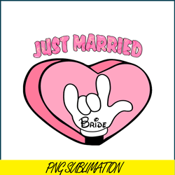 just married bride png