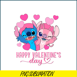 stitch and angle love png