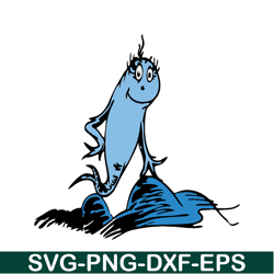 the happy blue fish svg, dr seuss svg, cat in the hat svg ds205122305