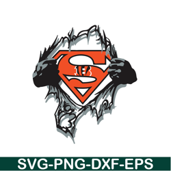 superman bengals svg png eps, national football league svg, nfl lover svg