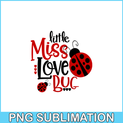 little miss love bug png, cute valentine png, valentine holidays png